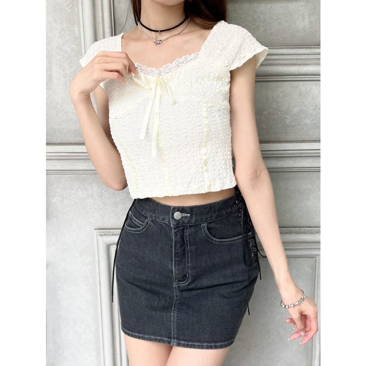 バレエリボンノースリーブ | EATME | 詳細画像15 