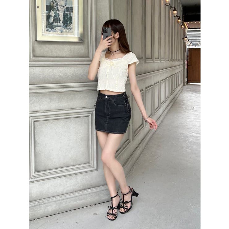 バレエリボンノースリーブ | EATME | 詳細画像17 