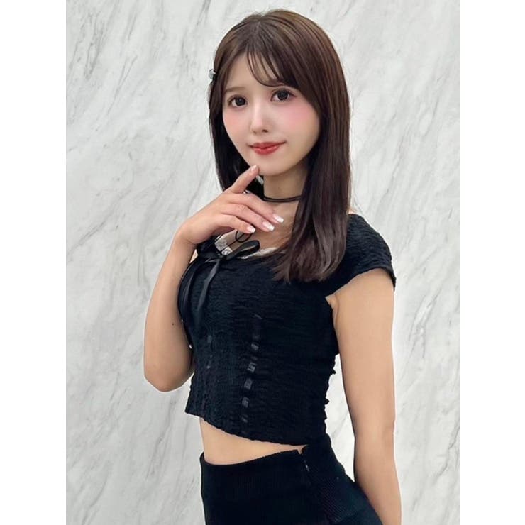 バレエリボンノースリーブ | EATME | 詳細画像19 