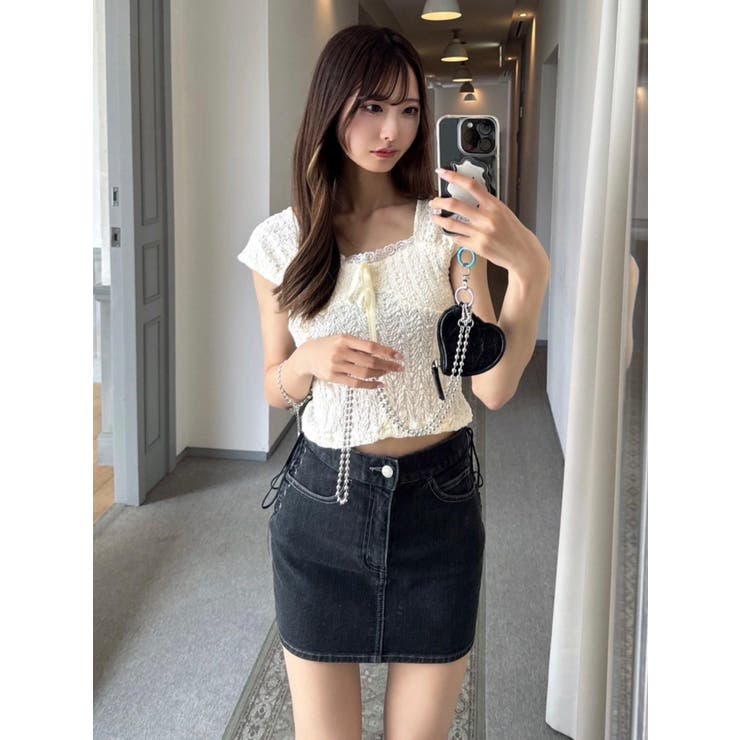 バレエリボンノースリーブ | EATME | 詳細画像2 