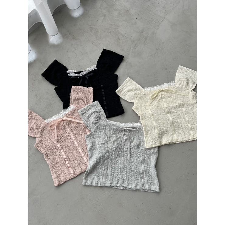 バレエリボンノースリーブ | EATME | 詳細画像34 