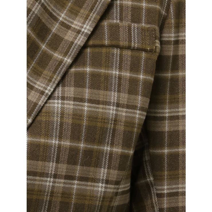 クロップド丈ジャケット（セットアップ可能） | EATME | 詳細画像50 