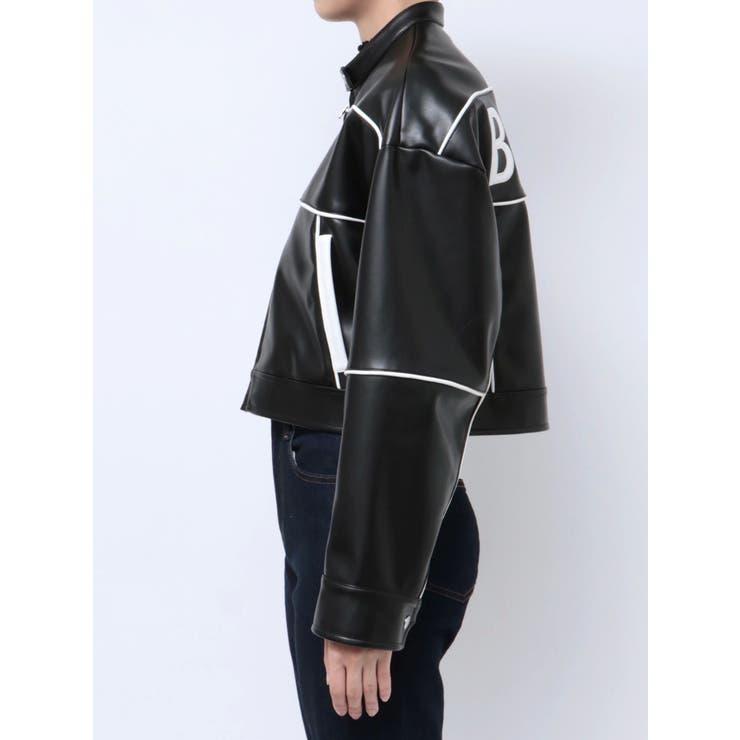 バイカラーバイカージャケット | EATME | 詳細画像10 