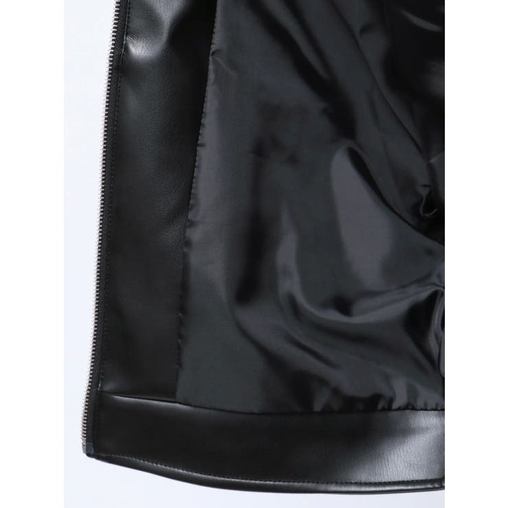 バイカラーバイカージャケット | EATME | 詳細画像15 