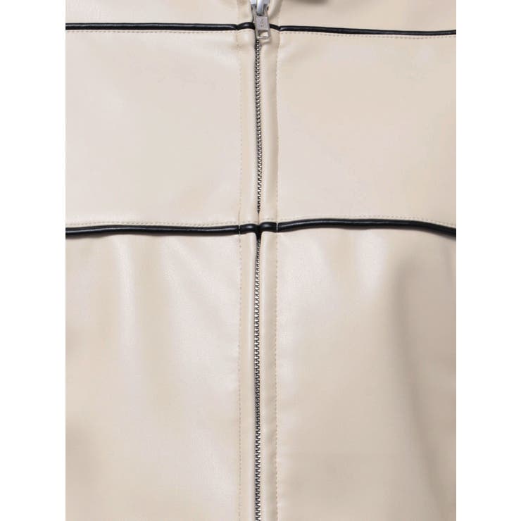 バイカラーバイカージャケット | EATME | 詳細画像19 