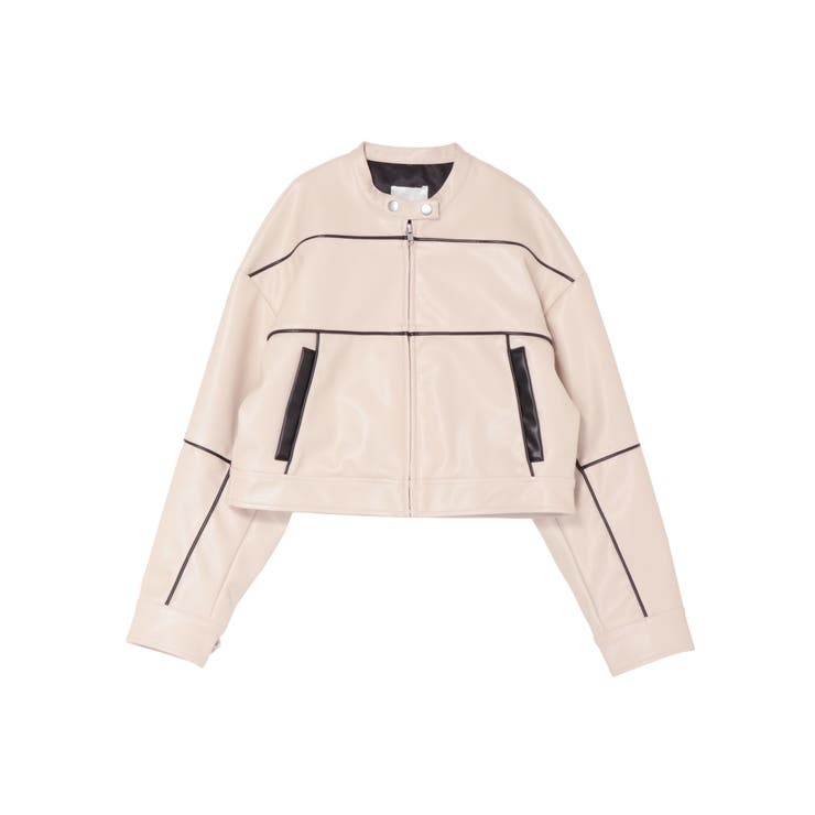 バイカラーバイカージャケット | EATME | 詳細画像27 