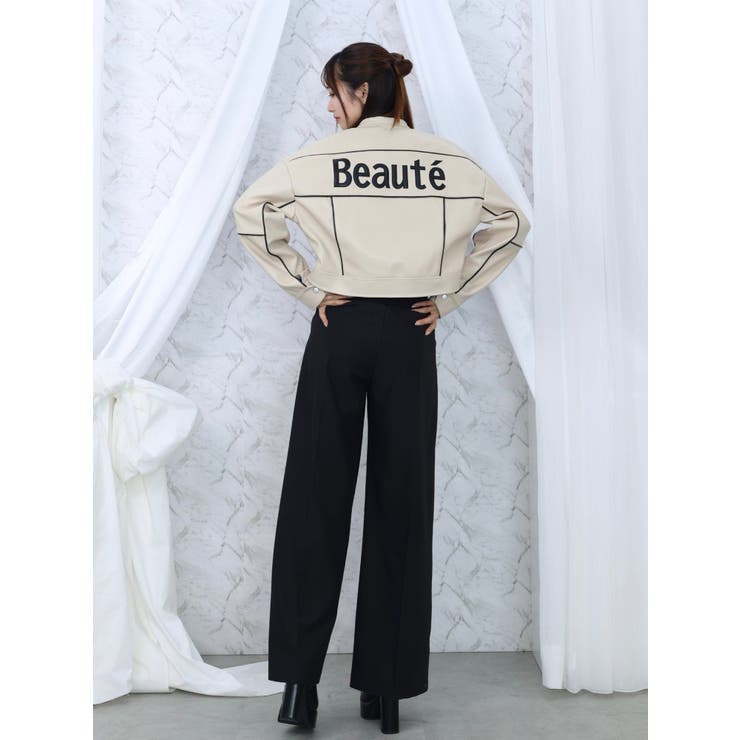 バイカラーバイカージャケット | EATME | 詳細画像6 