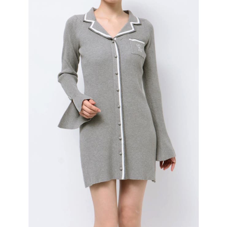 フロントボタンニットワンピース | EATME | 詳細画像35 