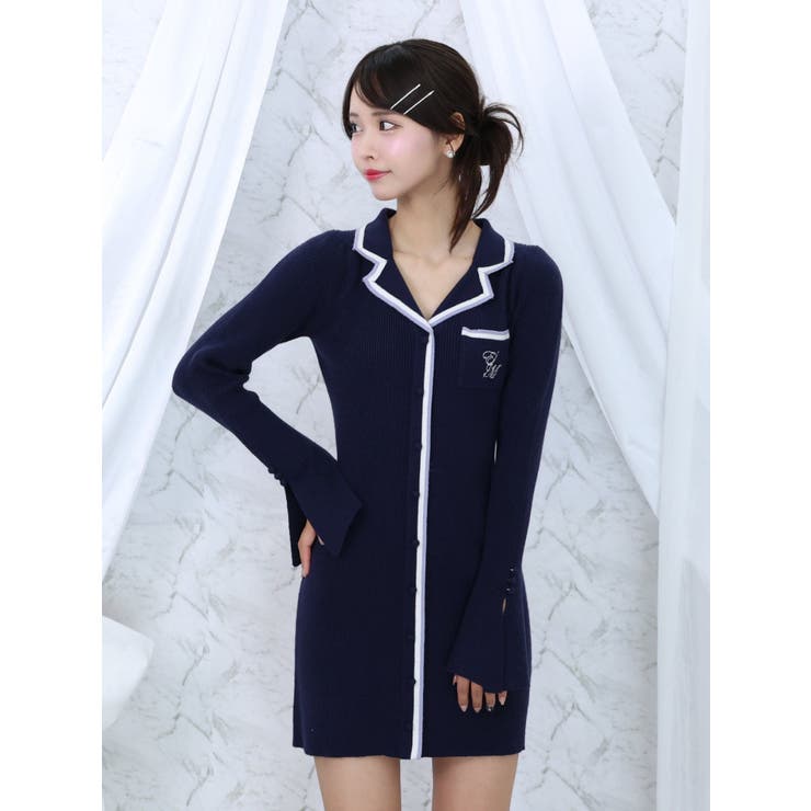 フロントボタンニットワンピース | EATME | 詳細画像7 