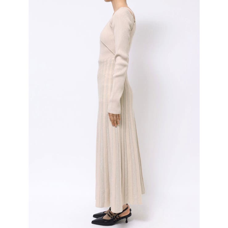 ロゴチャームニットワンピース | EATME | 詳細画像16 