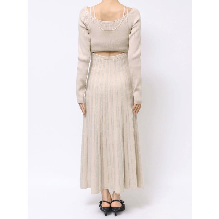 ロゴチャームニットワンピース | EATME | 詳細画像17 