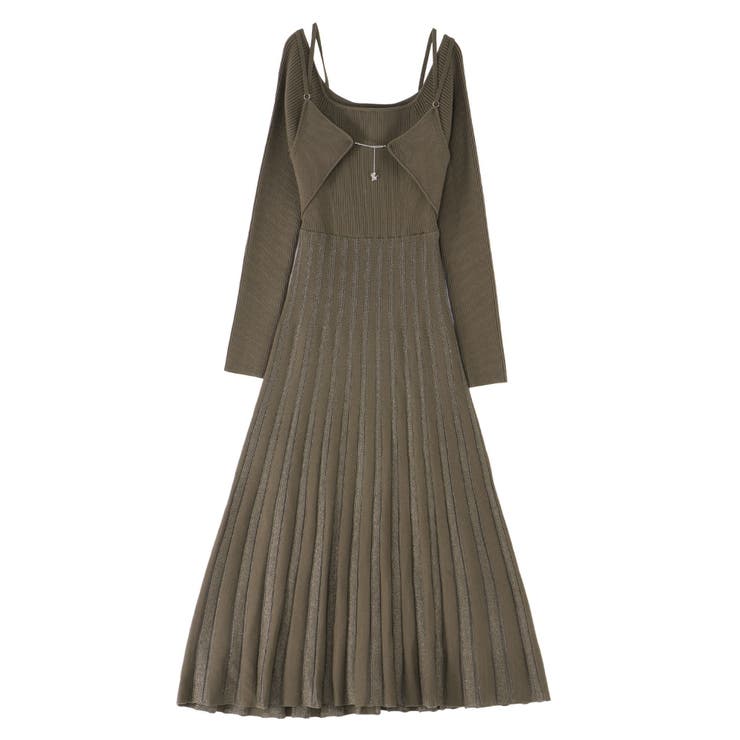 ロゴチャームニットワンピース | EATME | 詳細画像31 