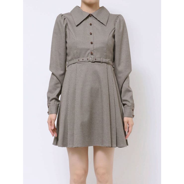 【夏休み値下】才女のあなたとネクタイワンピース 夏休み値下】才女のあなたとネクタイワンピース