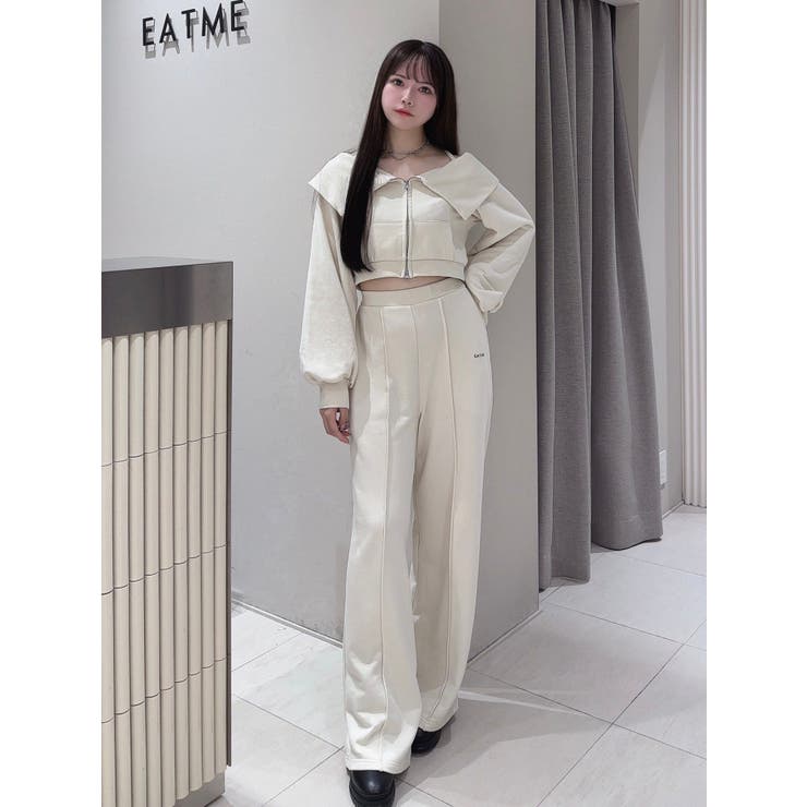 スウェットワイドパンツ（セットアップ可能） | EATME | 詳細画像3 