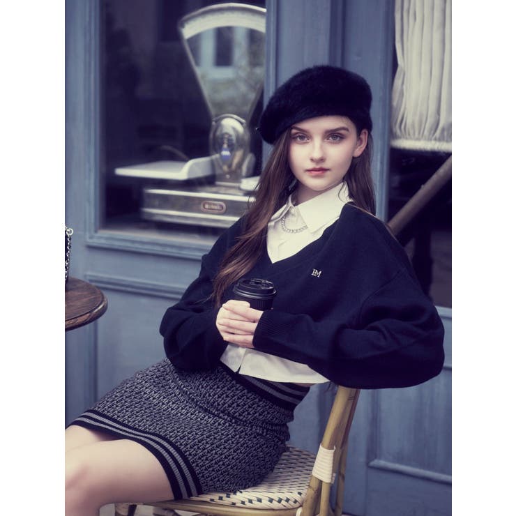 EMロゴニットタイトスカート（セットアップ可能） | EATME | 詳細画像13 