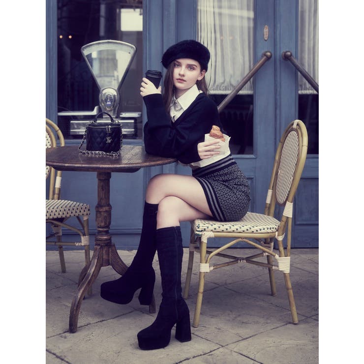 EMロゴニットタイトスカート（セットアップ可能） | EATME | 詳細画像14 