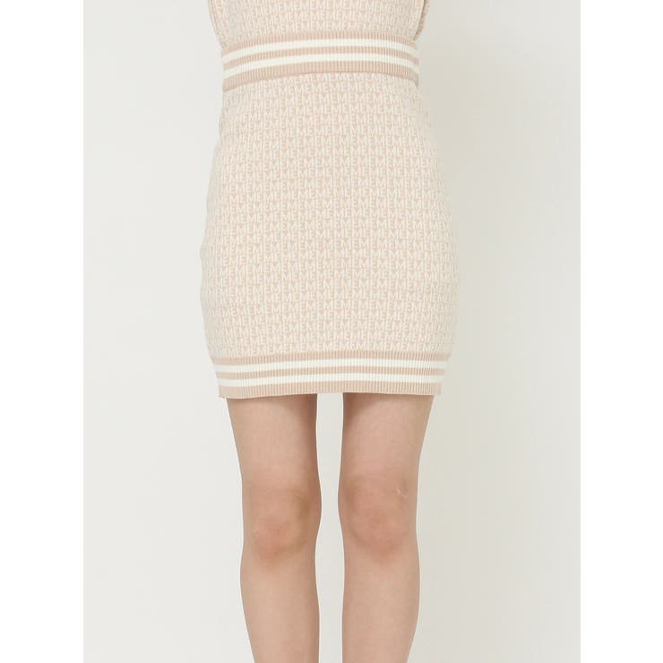 EMロゴニットタイトスカート（セットアップ可能） | EATME | 詳細画像16 