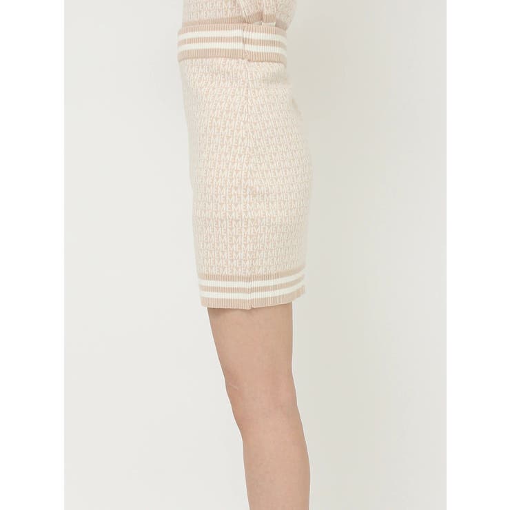 EMロゴニットタイトスカート（セットアップ可能） | EATME | 詳細画像17 