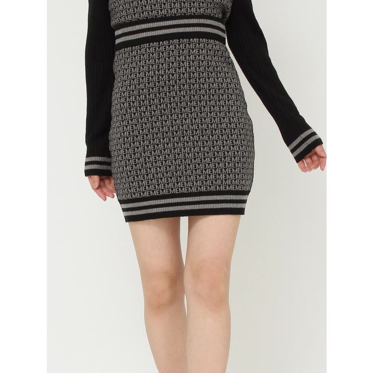 EMロゴニットタイトスカート（セットアップ可能） | EATME | 詳細画像26 