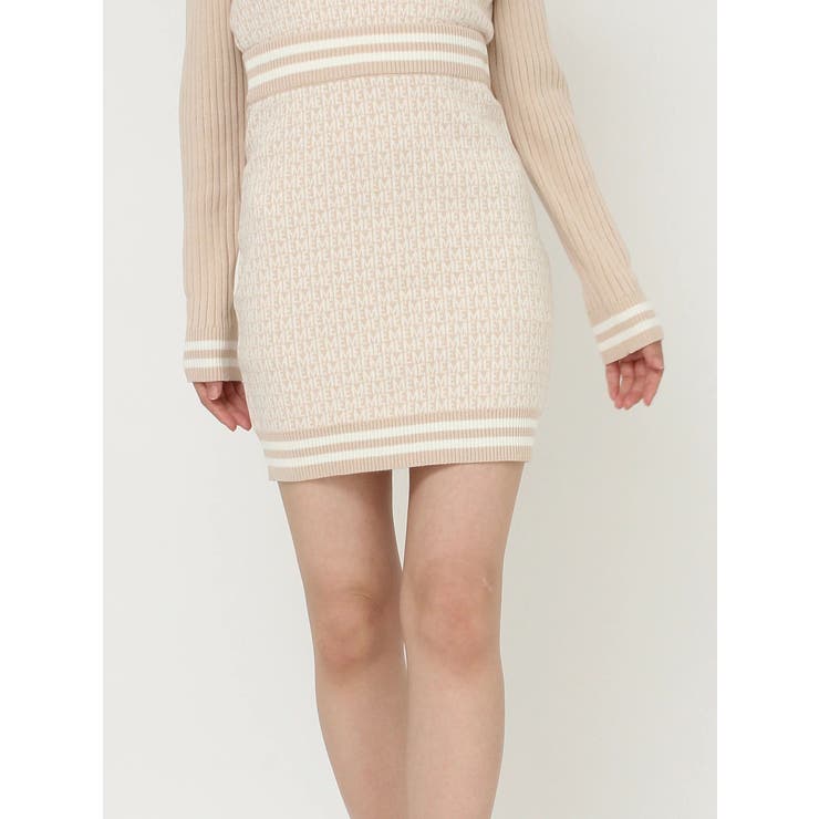 EMロゴニットタイトスカート（セットアップ可能） | EATME | 詳細画像28 