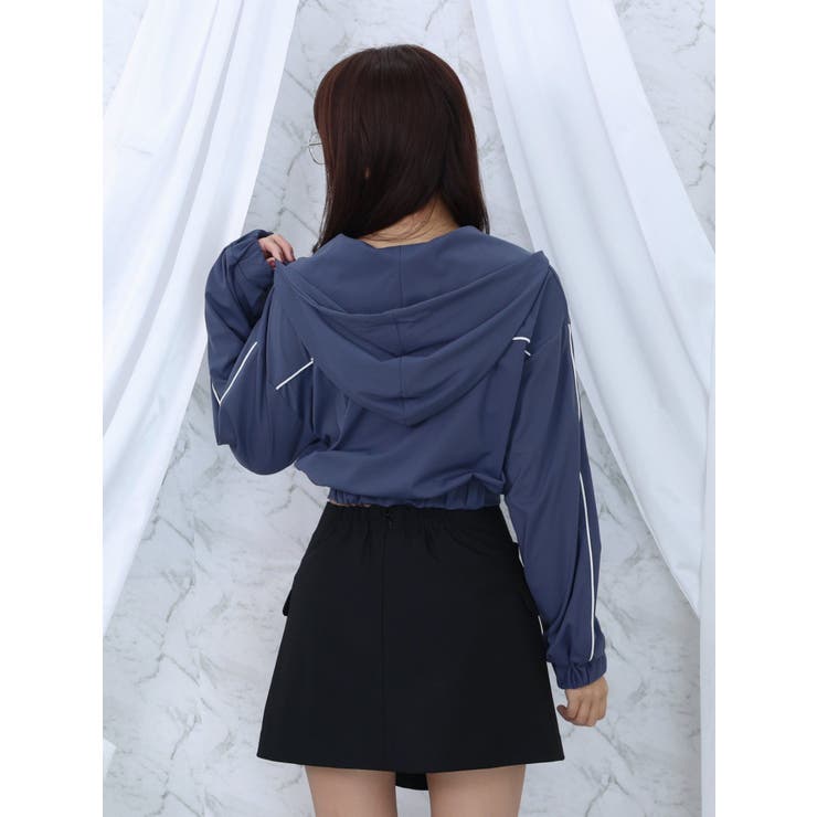 ジャケットライクラップスカート（セットアップ可能） | EATME | 詳細画像24 