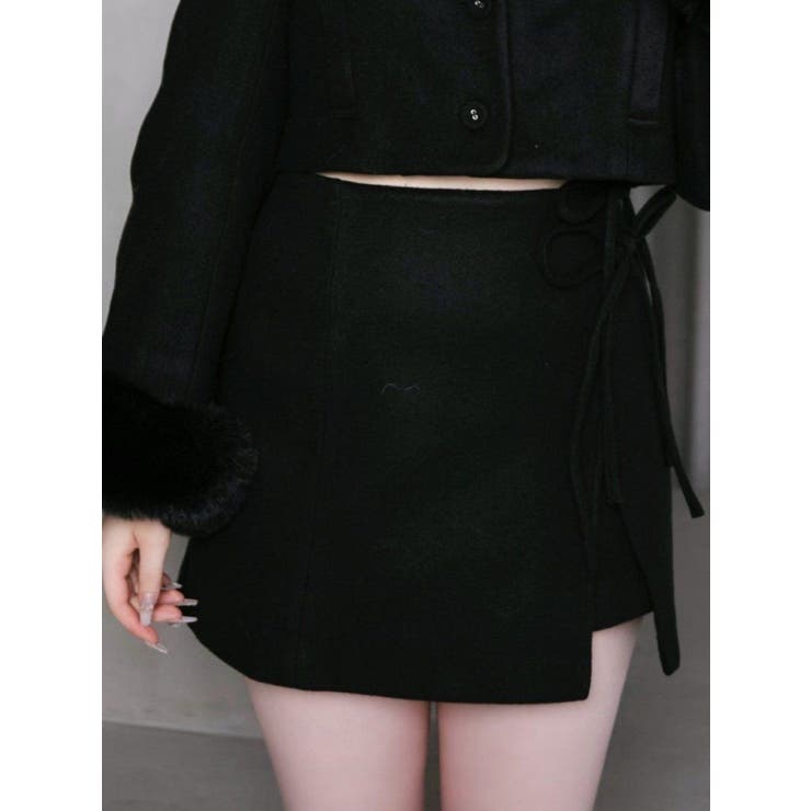 ダブルリボンタイトスカート | EATME | 詳細画像1 