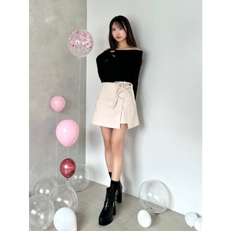 ダブルリボンタイトスカート | EATME | 詳細画像7 