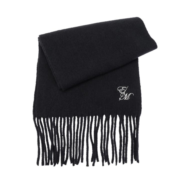 E/Mロゴ刺繍マフラー[品番：MKSW0060909]｜EATME（イートミー）の