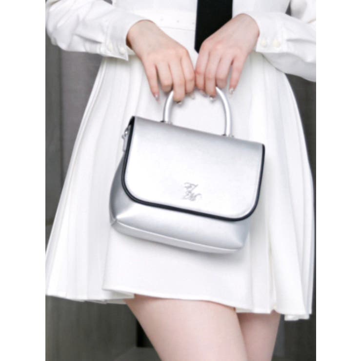 シルバー | フラップショルダーバッグ | EATME