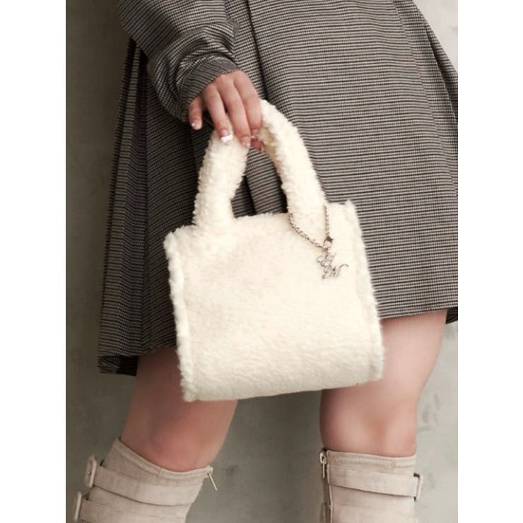 フェイクファーショルダーバッグ | EATME | 詳細画像1 