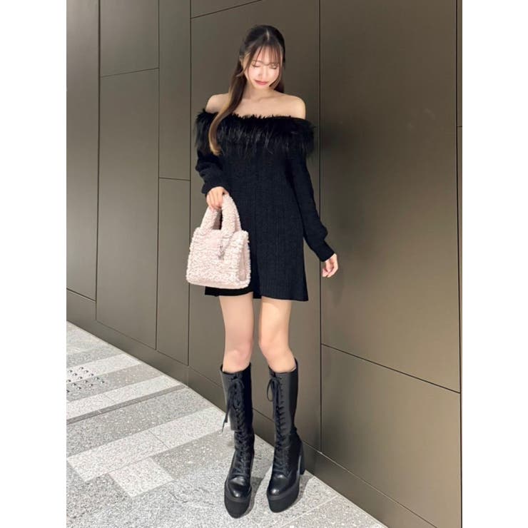 フェイクファーショルダーバッグ | EATME | 詳細画像4 