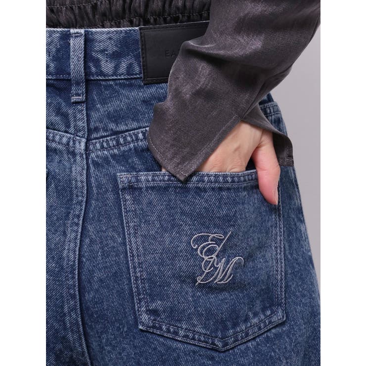 カットアウトストーン付ワイドデニムパンツ | EATME | 詳細画像31 