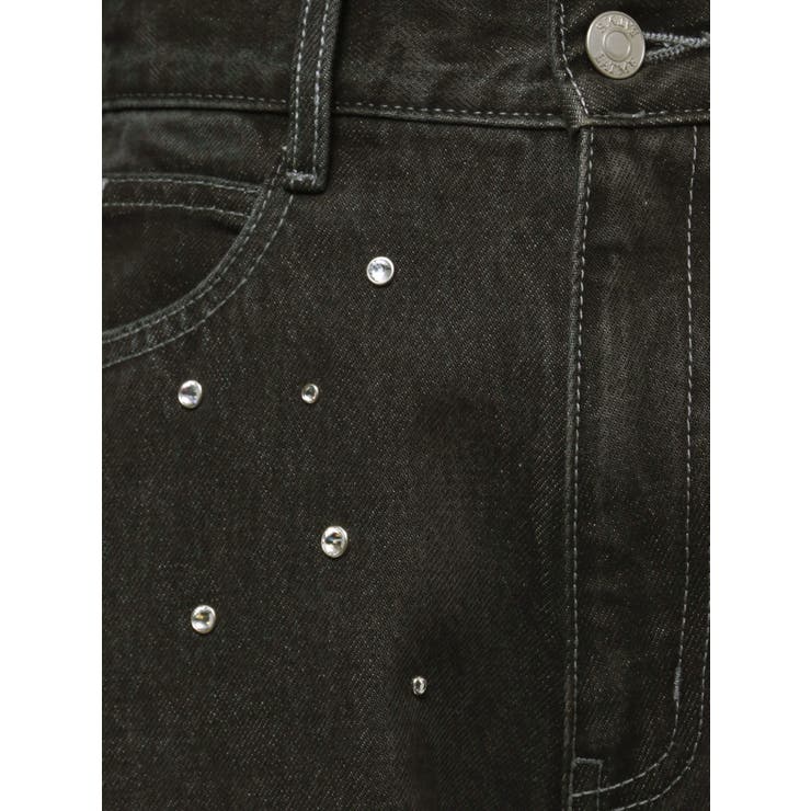 カットアウトストーン付ワイドデニムパンツ | EATME | 詳細画像36 