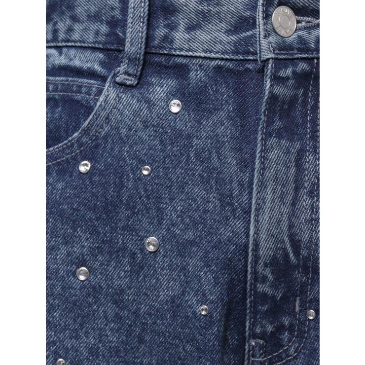 カットアウトストーン付ワイドデニムパンツ | EATME | 詳細画像38 