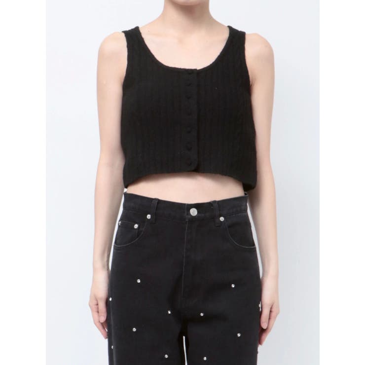 レイヤードセットニットTOP[品番：MKSW0058860]｜EATME