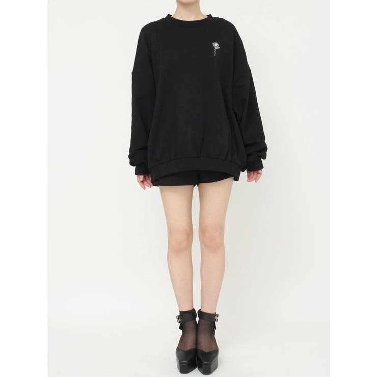 エンブロイダリースウェットTOP[品番：MKSW0059609]｜EATME