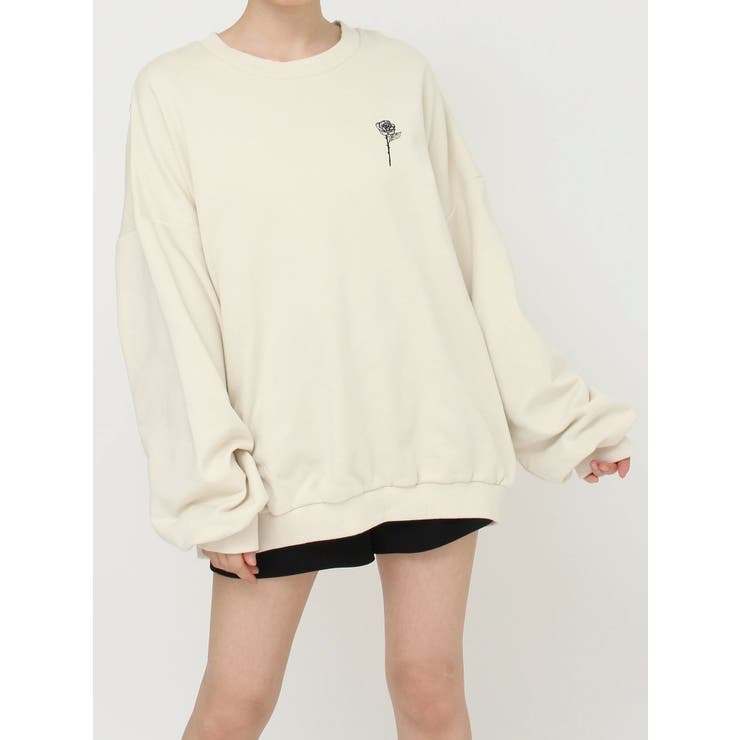 エンブロイダリースウェットTOP[品番：MKSW0059609]｜EATME