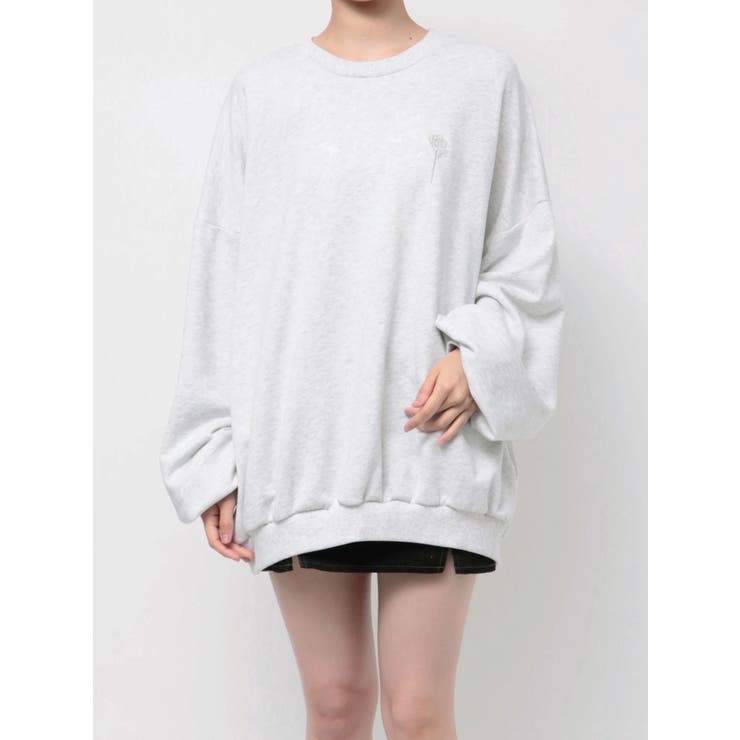 エンブロイダリースウェットTOP[品番：MKSW0059609]｜EATME