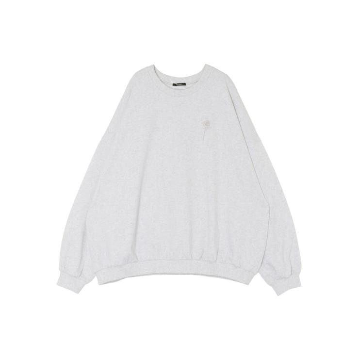 イートミー EATME エンブロイダリースウェットTOP （ブラック