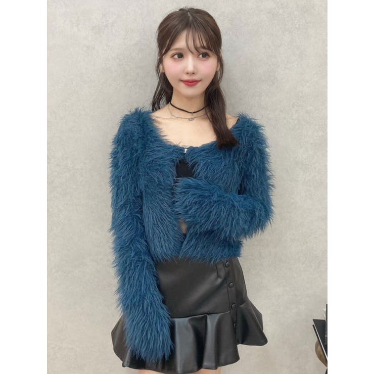 m me eme フェザーニットキャミ＆カーディガン Feather knit cami cardigan(eme10750) – M me eme