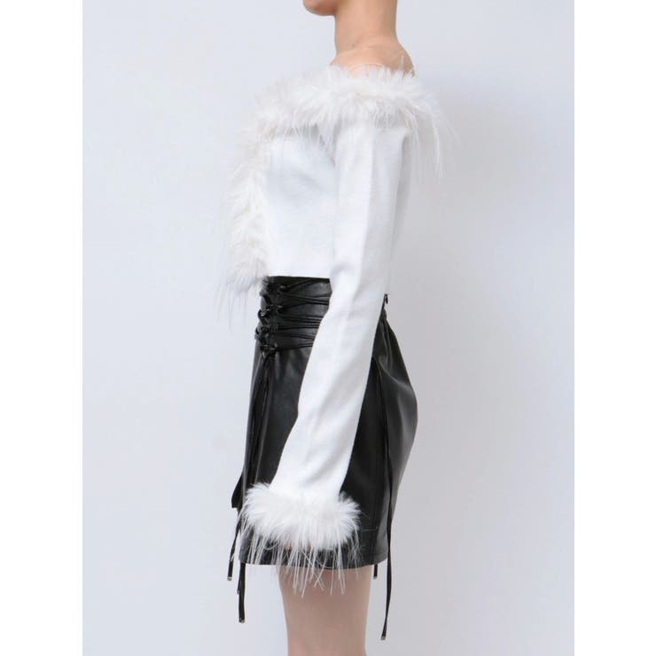 フェイクファーカーディガン | EATME | 詳細画像32 