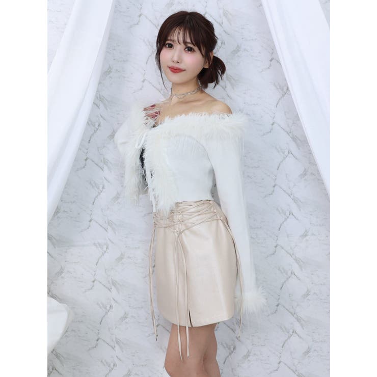 フェイクファーカーディガン | EATME | 詳細画像8 