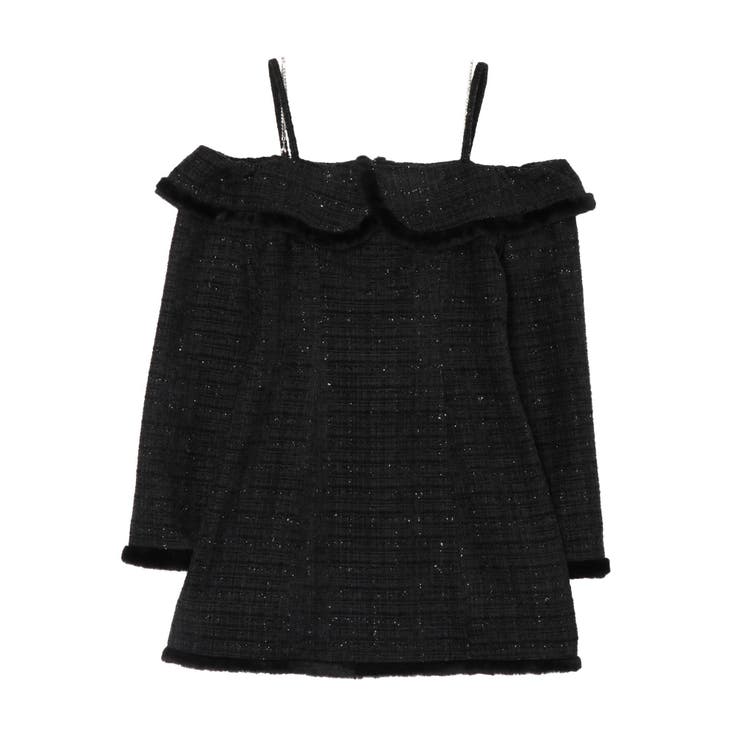 ツイードオフショルダーワンピース | EATME | 詳細画像50 