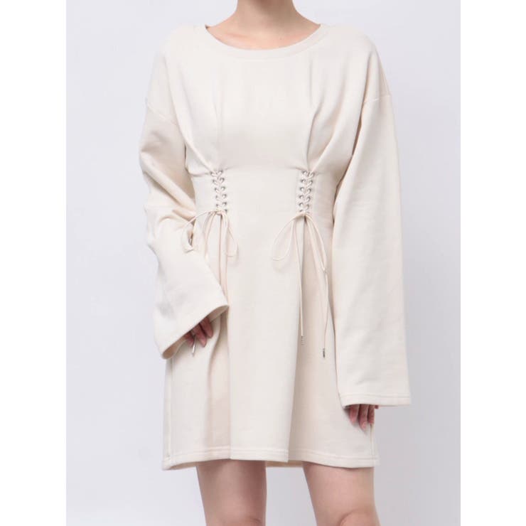 レースアップスウェットワンピース | EATME | 詳細画像32 