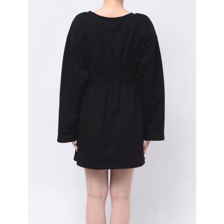 レースアップスウェットワンピース | EATME | 詳細画像5 