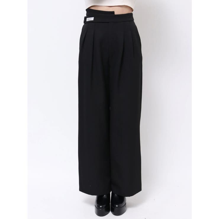 アシメベルトワイドパンツ | EATME | 詳細画像14 