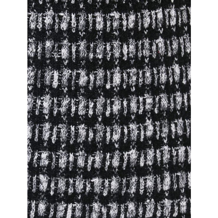 ツイードライクニットスカート（セットアップ可能） | EATME | 詳細画像28 