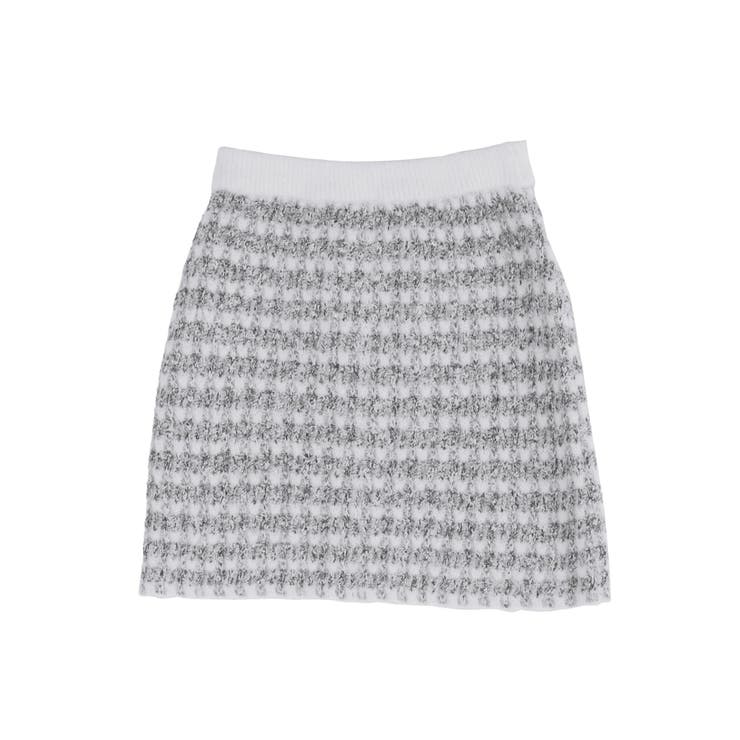 ツイードライクニットスカート（セットアップ可能） | EATME | 詳細画像33 