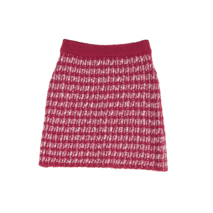 ツイードライクニットスカート（セットアップ可能） | EATME | 詳細画像34 