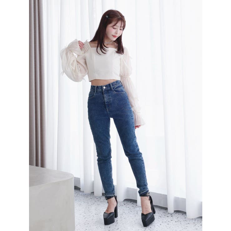 ハイウエストデニムスキニー | EATME | 詳細画像12 